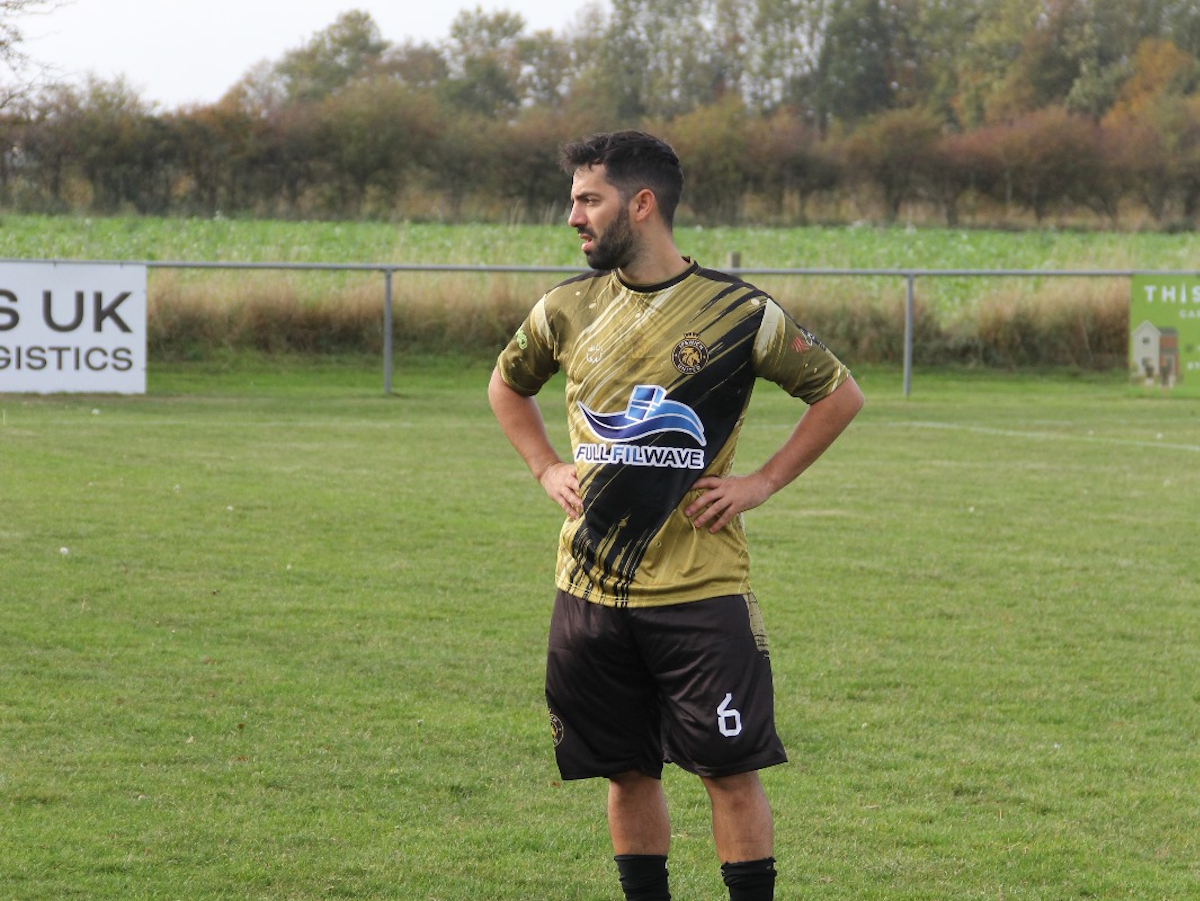 An Ipswich United FC player